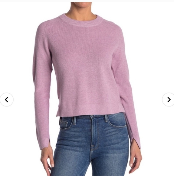 Rag & Bone Cotton Cashmere Crewneck Sweater - Picture 1 of 5